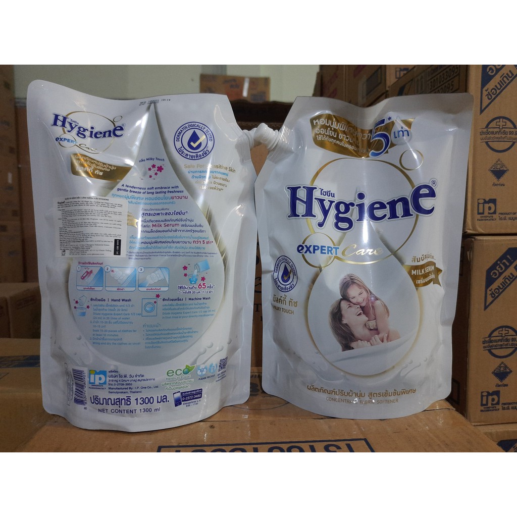 (KTT) Nước xả Hygiene đậm đặc túi Thái Lan 1000ml/ 1300ml