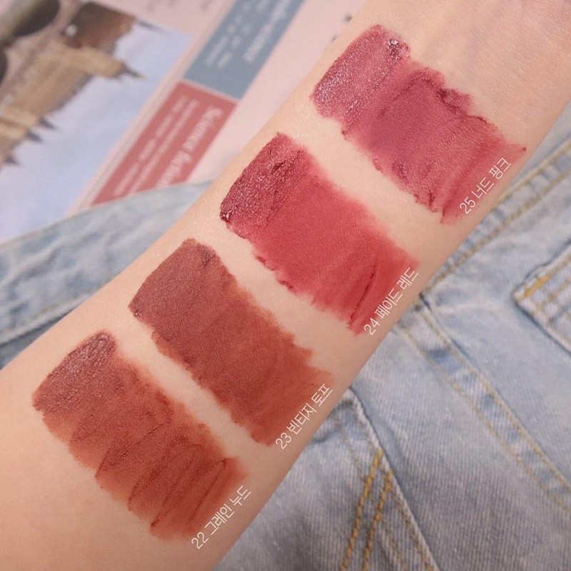 [HOÀN TIỀN 15%][Vintage Filter Series] Son Kem Lì Romand Zero Velvet Tint