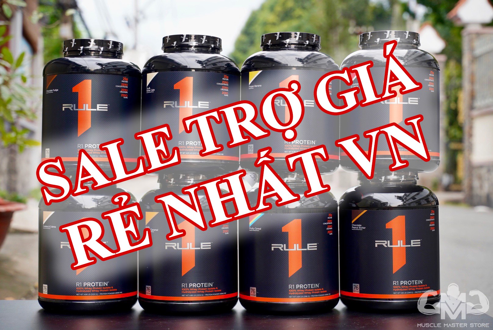 [HCM]Thực Phẩm Bổ Sung Rule 1 Protein 5lbs