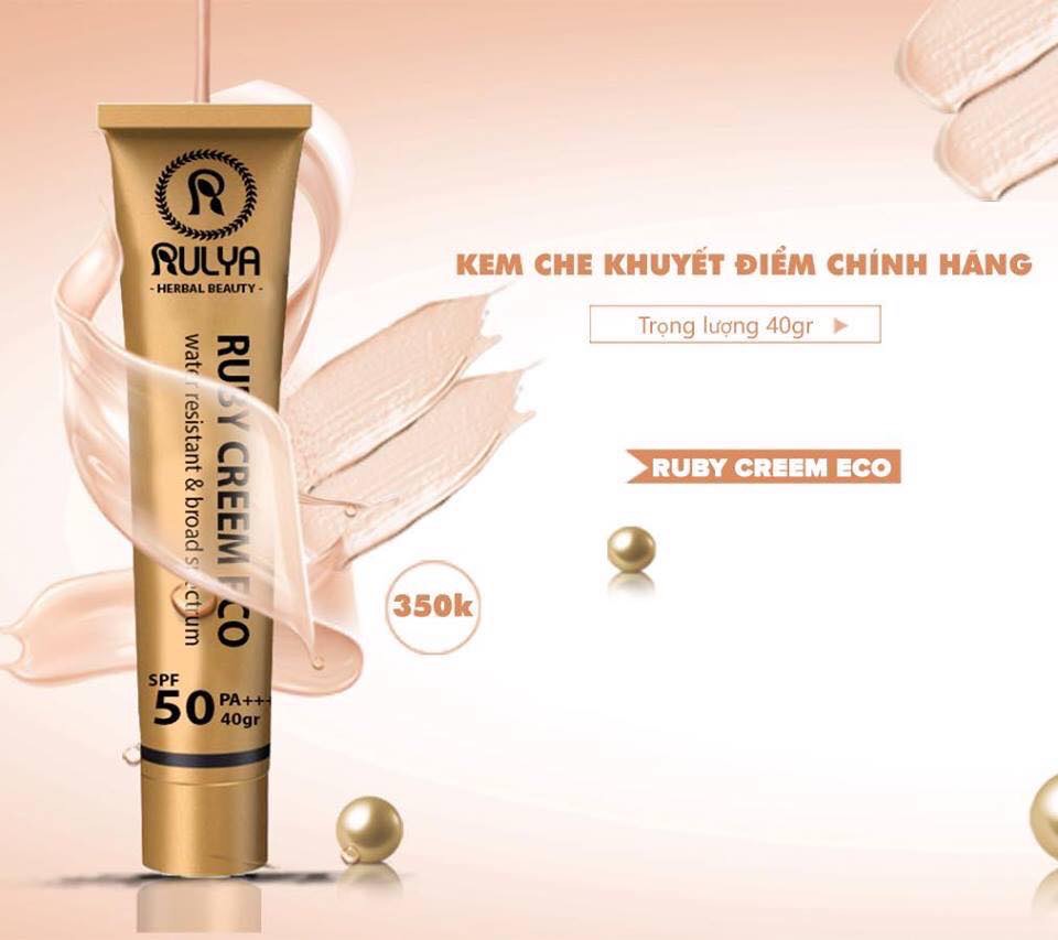 Kem Che Khuyết Điểm RULYA Sun Creen Eco