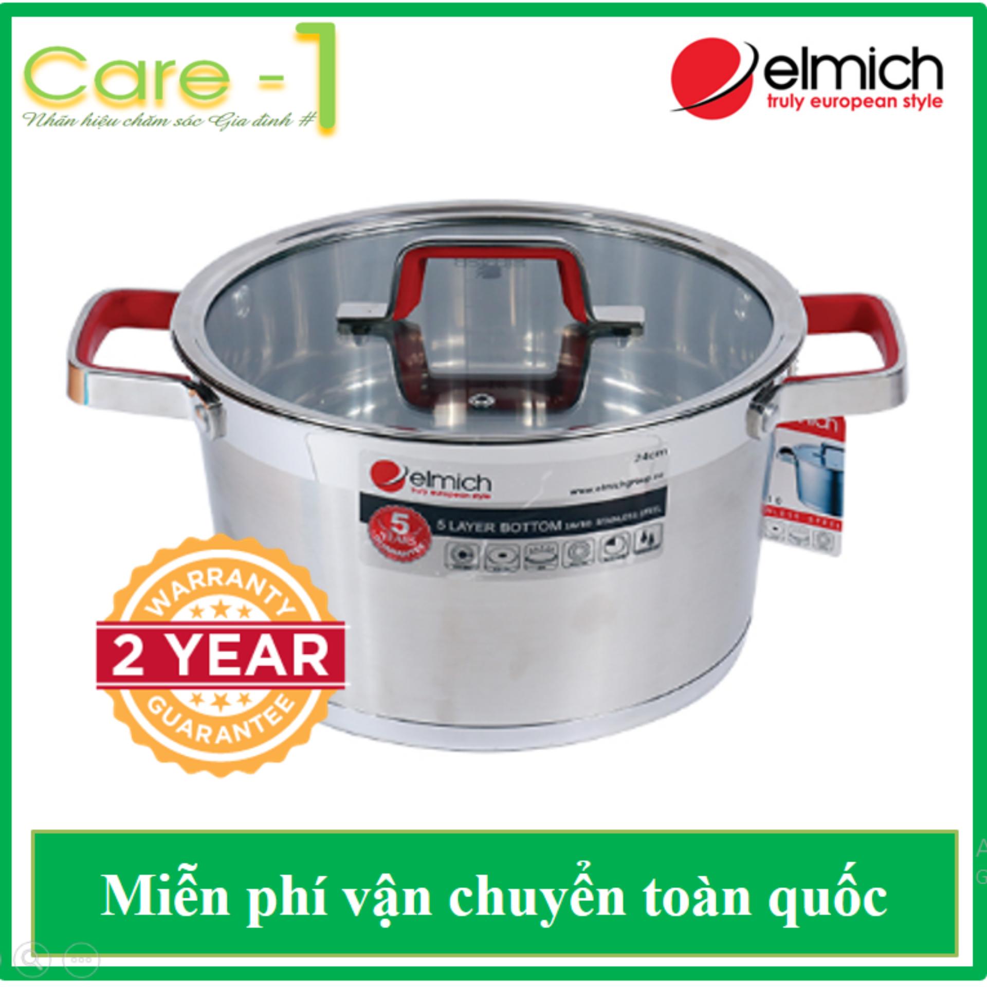 XOONG ELMICH INOX 304 TUPELO 20CM EL0790- BẢO HÀNH 2 NĂM