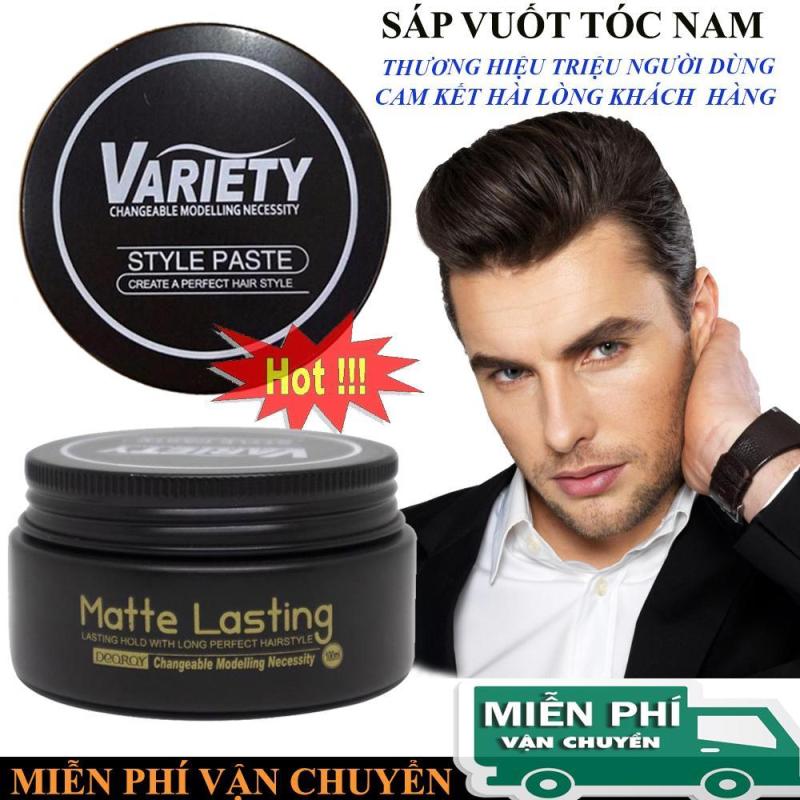 Sáp Vuốt Tóc VARIETY, Sáp Tạo Kiểu, Sáp Giữ Nếp Tóc Tự Nhiên, Mùi Hương Tự Nhiên Không Độc Hại, Giữ Nếp Cực Lâu, Dễ Dàng Gội Sạch- Giá Cực Khủng- Ưu Đãi Lớn cao cấp