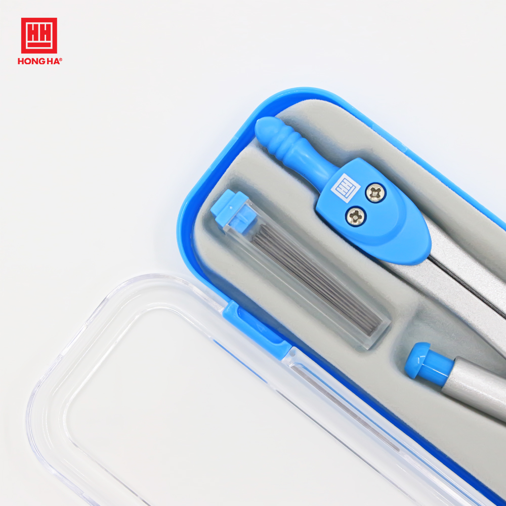 Bộ Compa Học Sinh Hồng Hà Chính Hãng Dành Cho Học Sinh/Sinh Viên - 3482/3484/3490/3575
