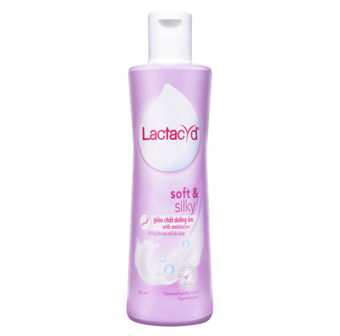 Dung Dịch Vệ Sinh Phụ Nữ Lactacyd Dưỡng Ẩm Soft & Silky (250ml)