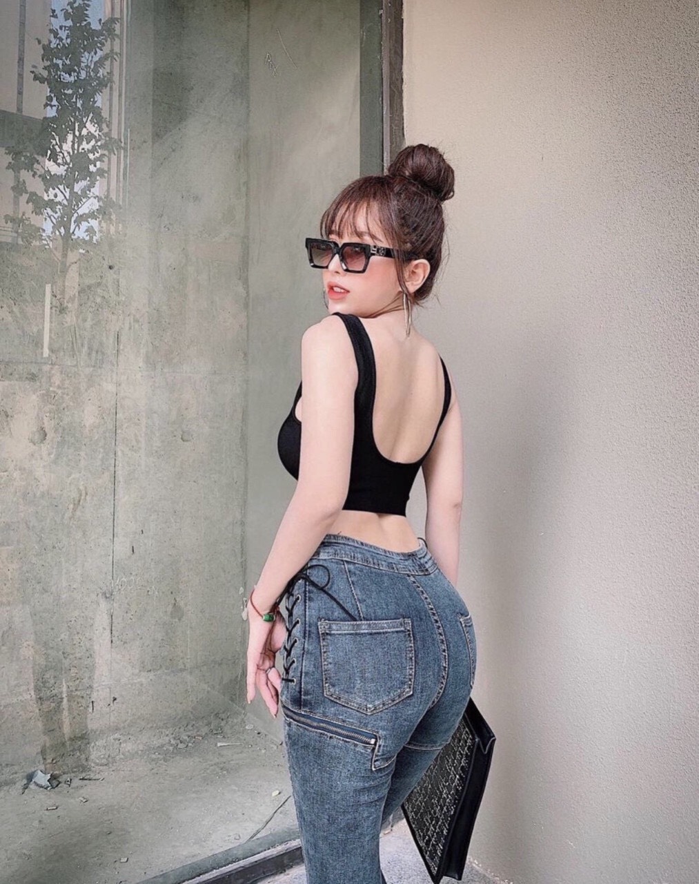 [HCM]Áo ba lỗ nữ trần lưng kiểu dáng thời trang hot hit