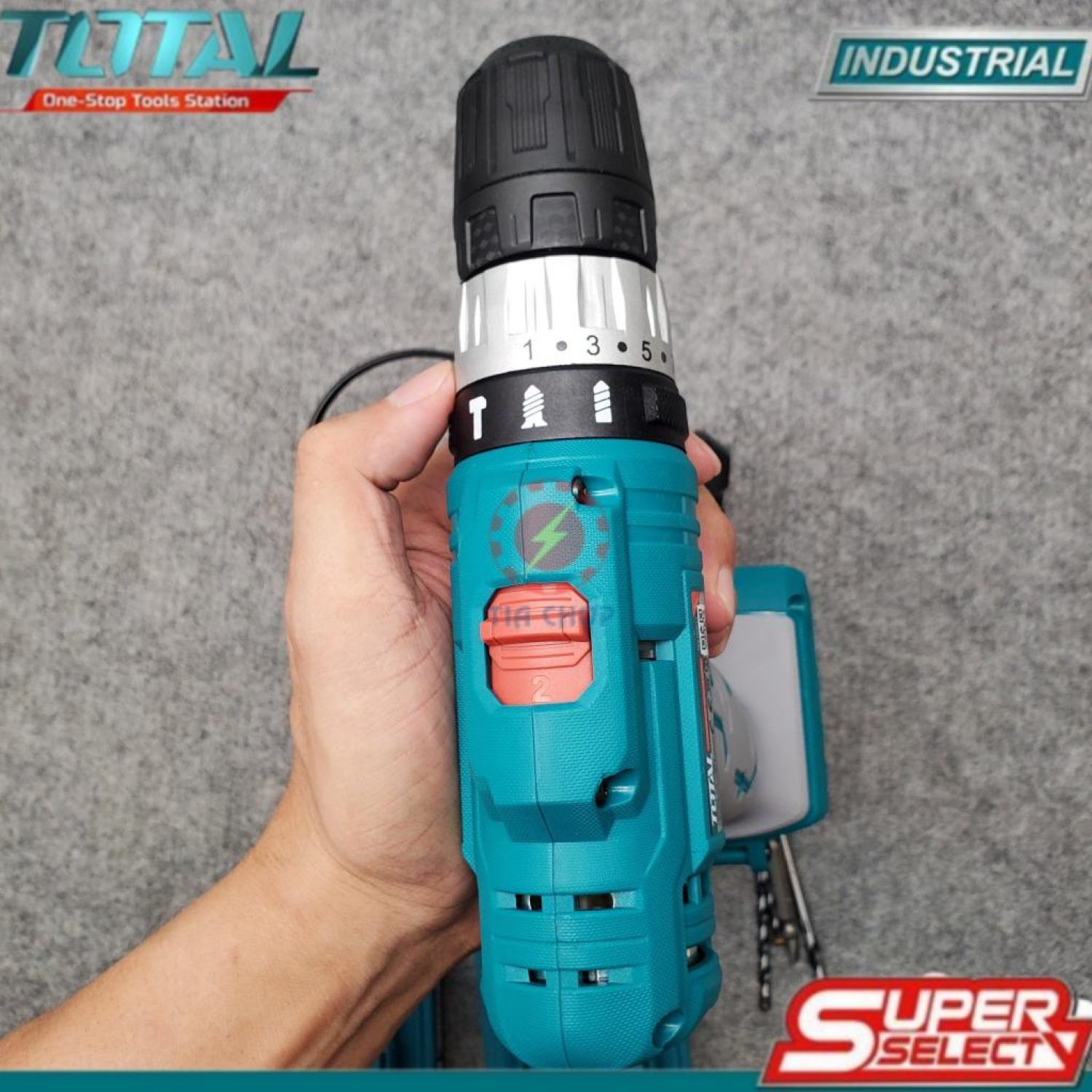Máy khoan búa dùng pin 20V total TIDLI20012