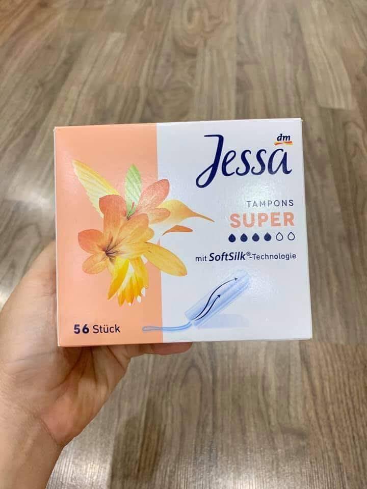 Tampon Jessa Đức hộp 56 chiếc 4 giọt