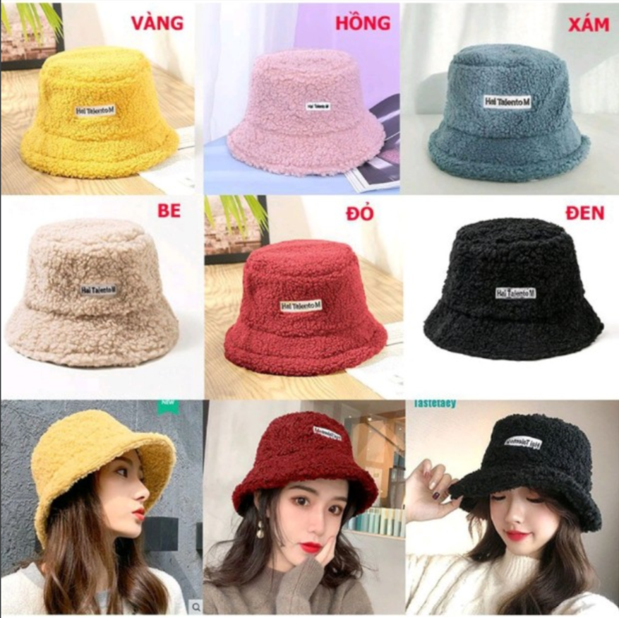 Fleece Hat, Fleece Bucket Hat