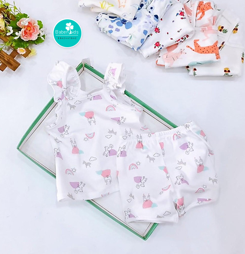 [HCM]Set Đồ Bộ Cánh Tiên Messi cho bé 1 - 4 Tuổi