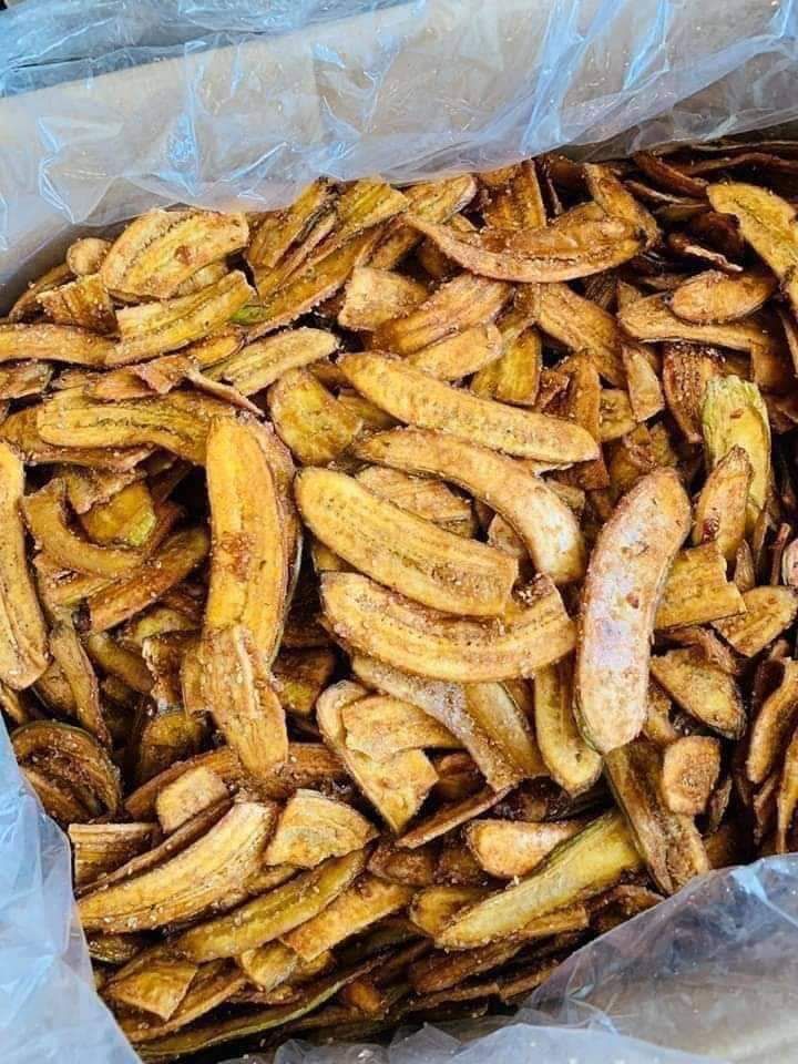 500gr Chuối sấy mè gừng ngon