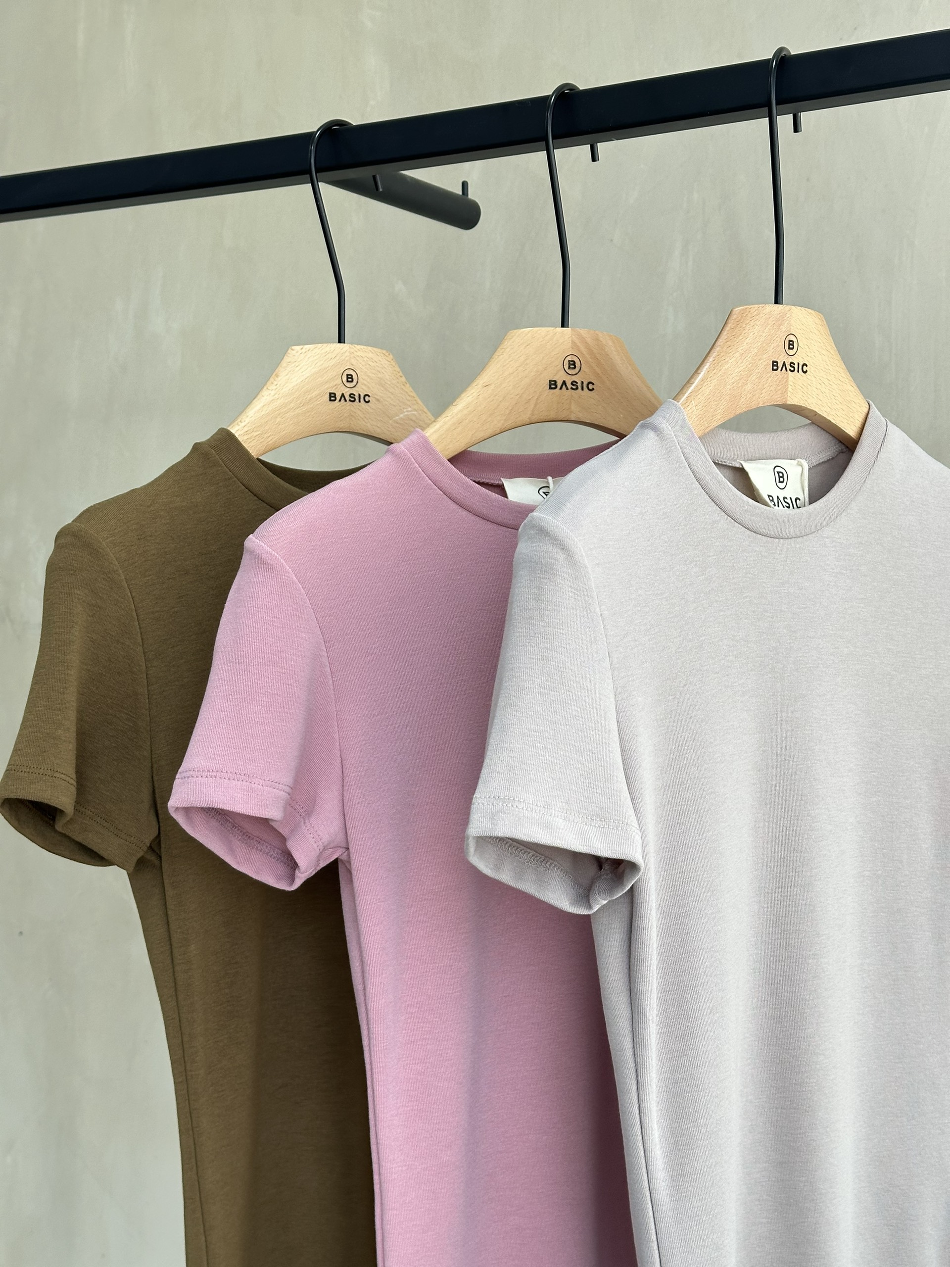 Áo thun tay ngắn  BASIC CIMI TOP
