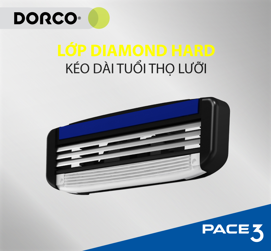 Dạo râu 3 lưỡi DORCO PACE 3