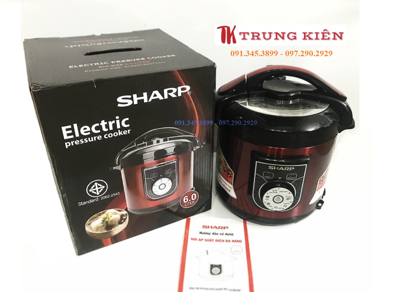 Nồi Áp Suất Đa Năng SHARP 6.0 lít