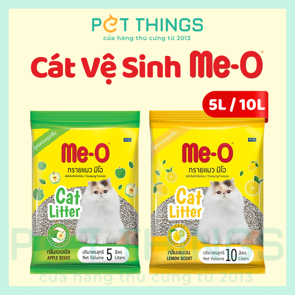 Cát Vệ sinh Me-O Cho Mèo 5L, 10L