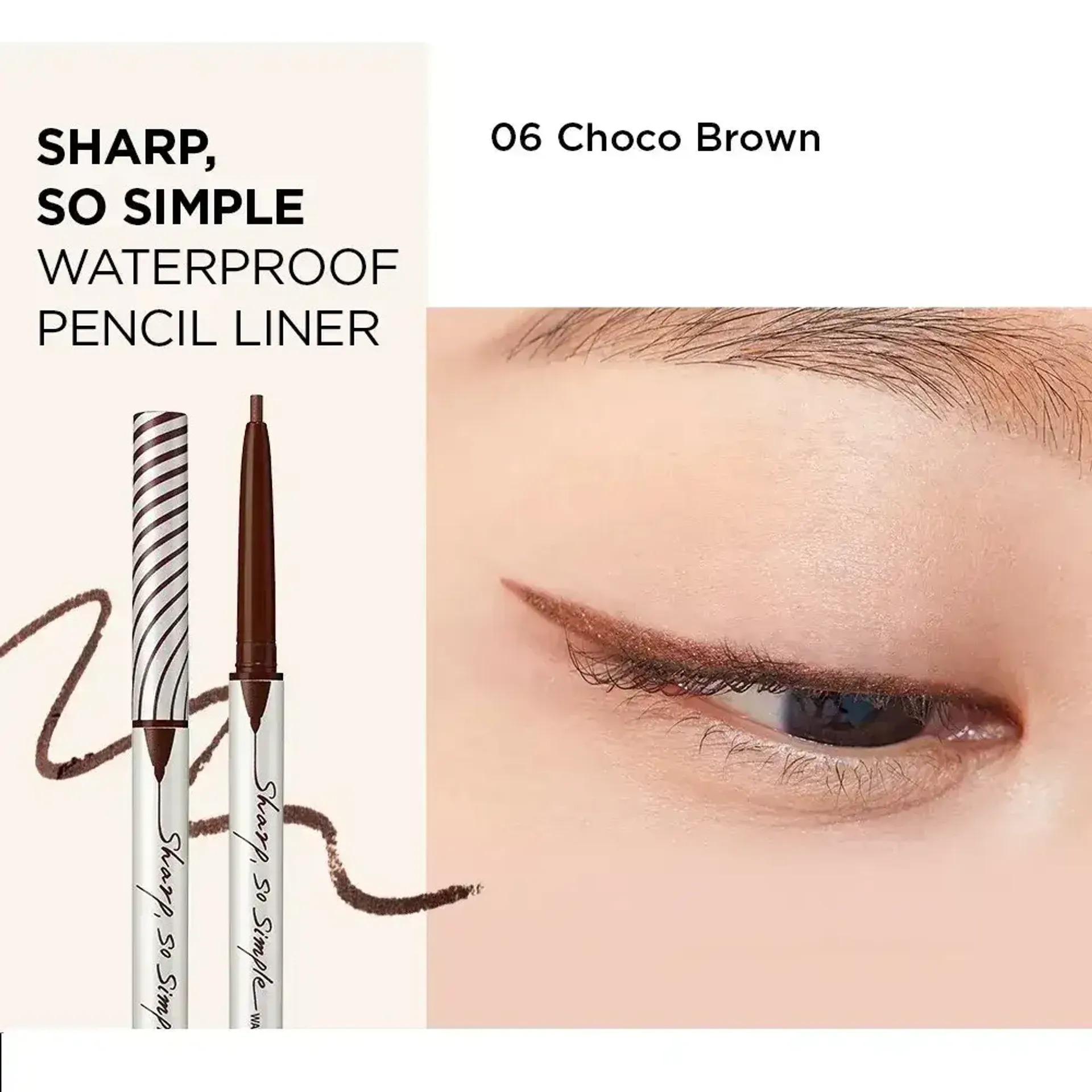 [Săn Deal]Viền Mắt Clio Sharp, So Simple Waterproof Pencil Liner 0.14g