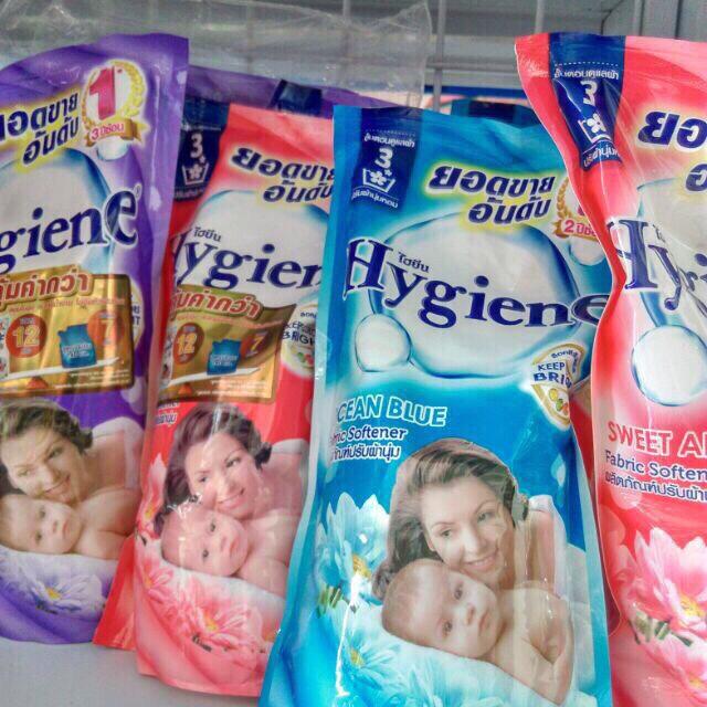 Combo 10 gói nước xả Hygiene túi 600ml Thái Lan