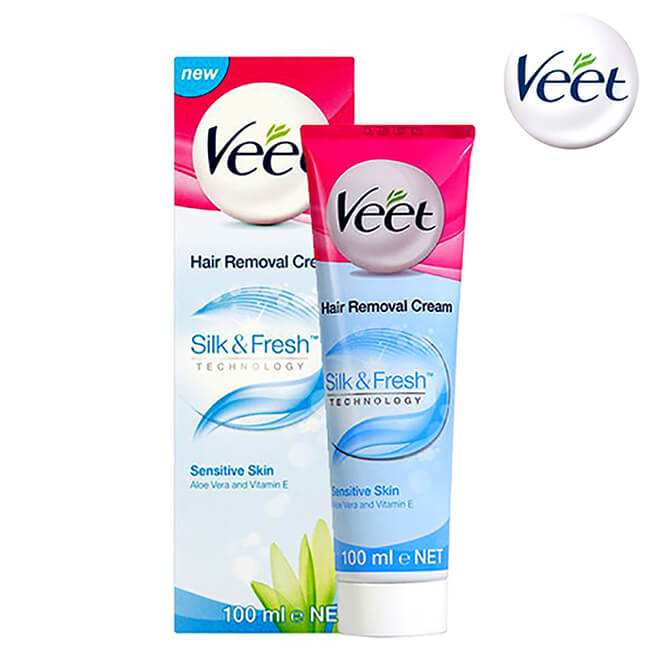 [HCM]Kem Tẩy Lông VEET Silk Fresh Tuýp 100g - KB237