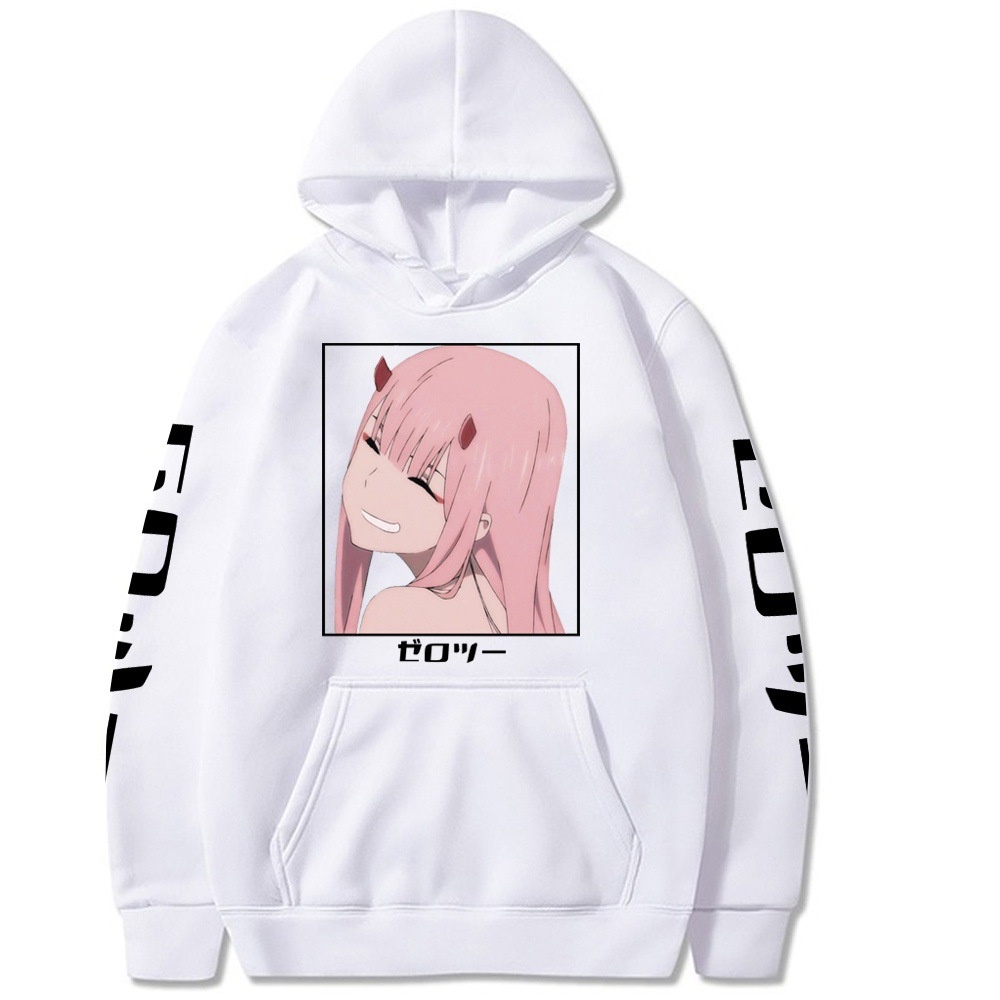 NEW Zero Two Hoodies Anime Darling In The Franxx Nam nữ Unisex