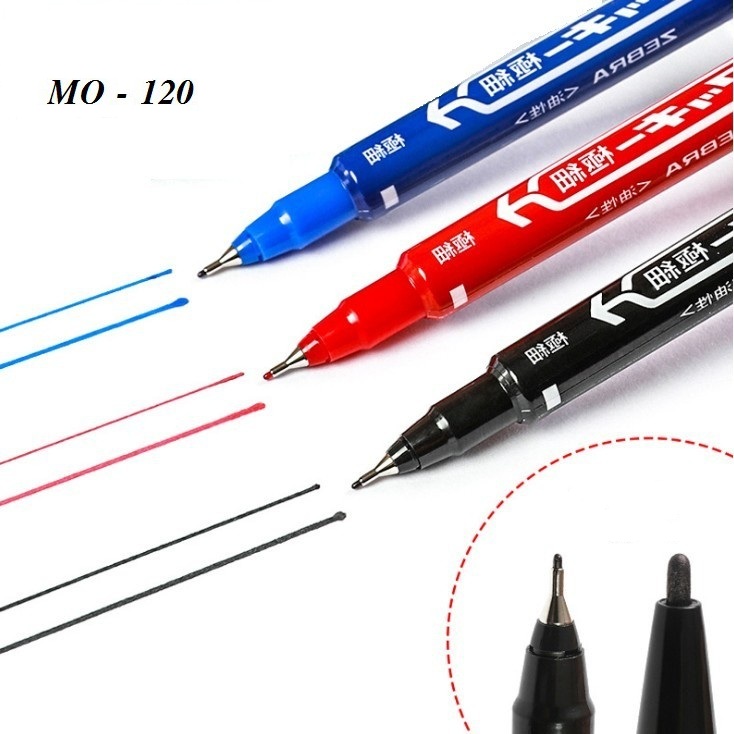 Bút lông dầu nhỏ MO120 - Combo 02 cây