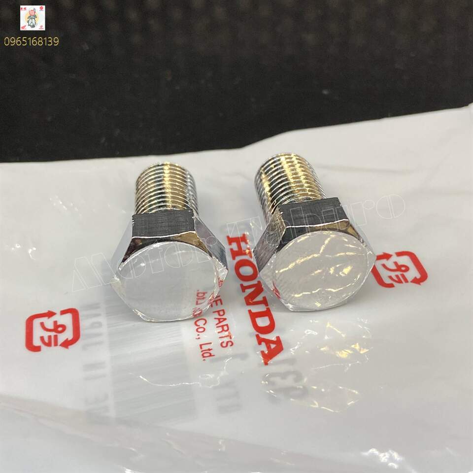 [HCM]Ốc 10 li dài 2cm xi bóng gắn đầu phuộc Win 100
