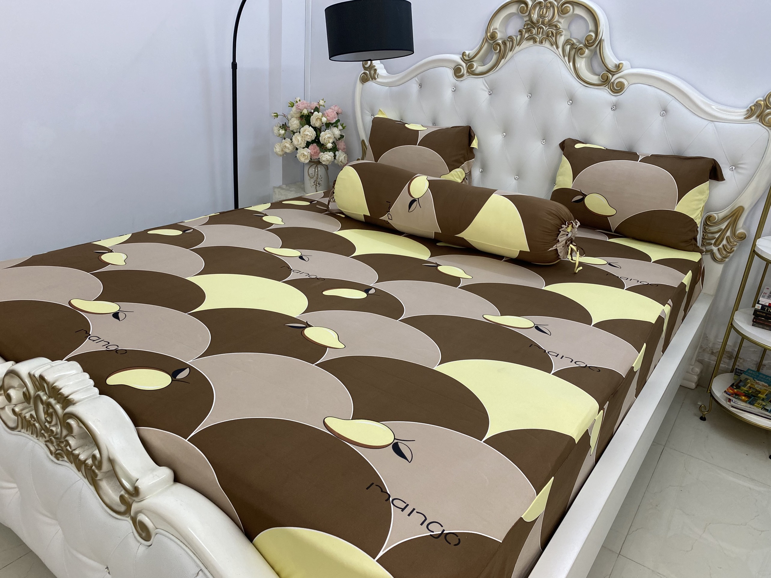 [HCM]Bộ Drap gối Thun Hàn Quốc mát lạnh { 4 món } đủ size