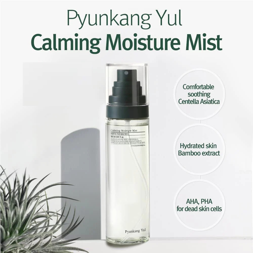 Xịt Cấp Ẩm Và Phục Hồi Da Calming Moisture Mist Pyunkang Yul 100ml