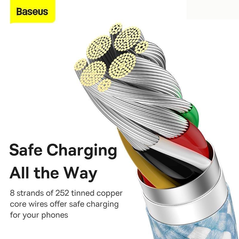 Cáp Sạc Nhanh Siêu Bền Baseus Dynamic Series USB to Type-C 100W Fast Charging Data Cable CALD