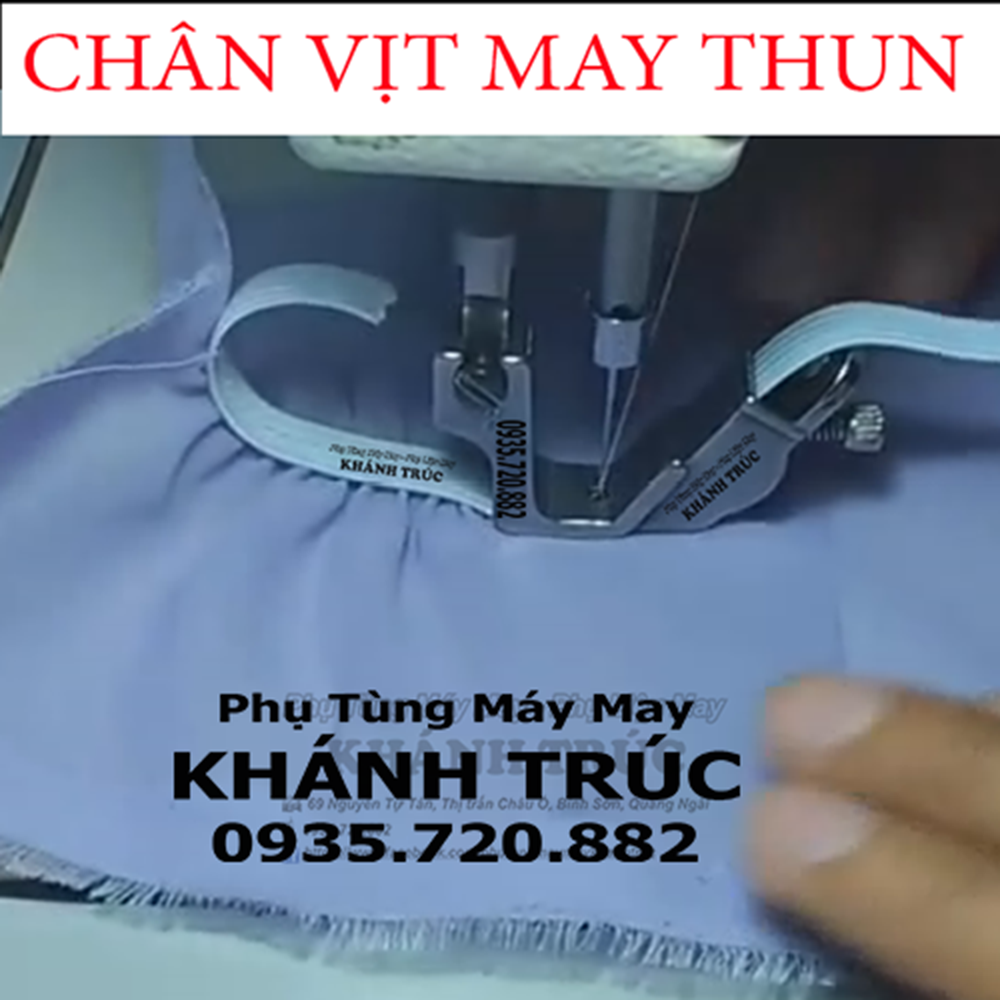 S537 Chân vịt MAY THUN 5ly máy may công nghiệp 1kim