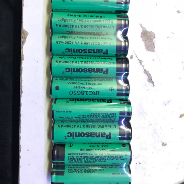 Pin Sạc Panasonic IRC 18650 3.7V - 4200MAH