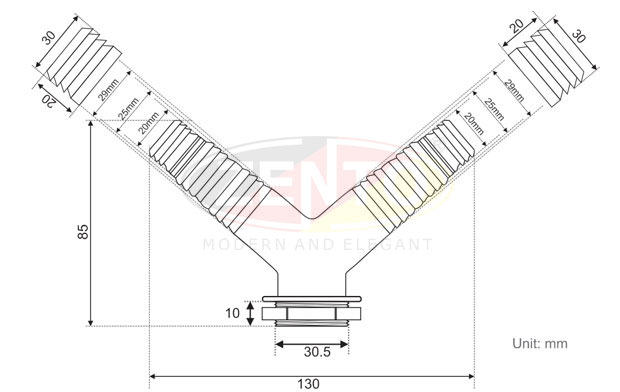Phụ kiện thoát sàn máy giặt FW004