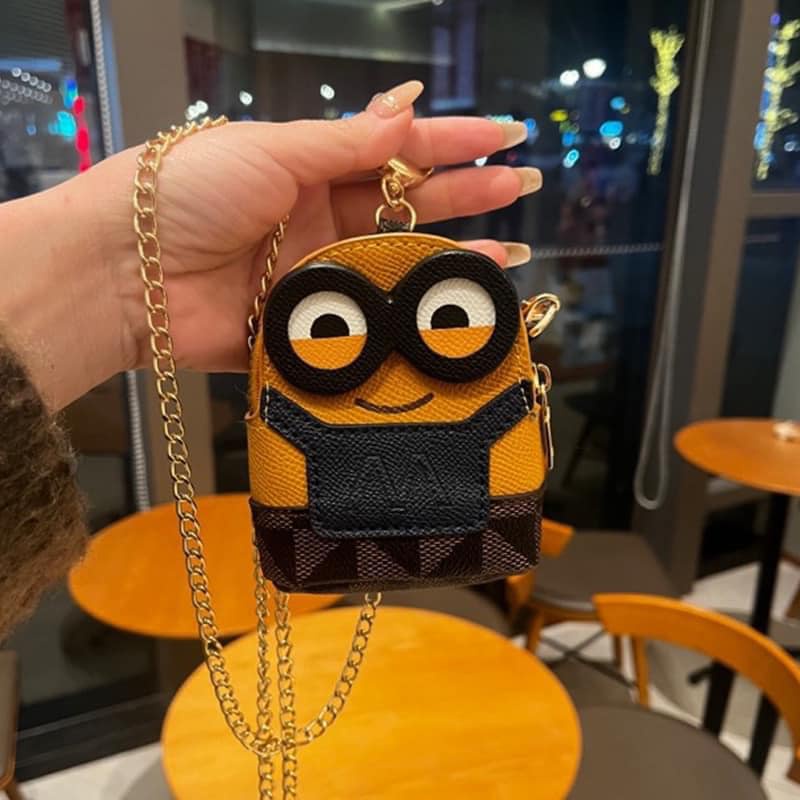 Túi đeo chéo minion giỏ xách nữ mini cute dễ thương