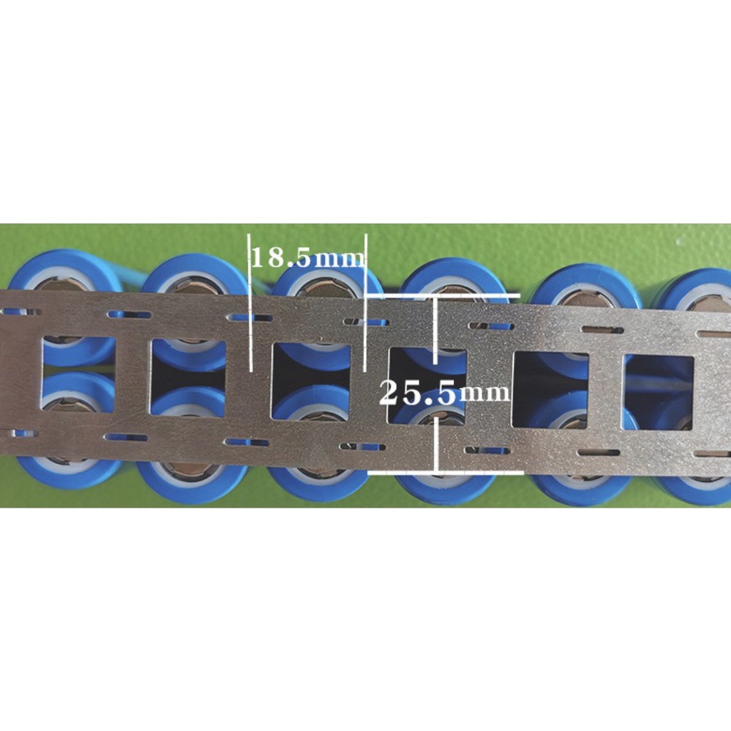 Kẽm đôi 2 hàng 0.2*25 mm, hàn cell Pin 18650