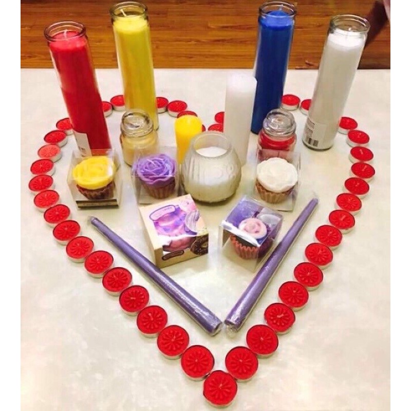 100 VIÊN NẾN LOẠI 1 - TEALIGHT CHÁY ĐỦ 4 TIẾNG (100 viên)