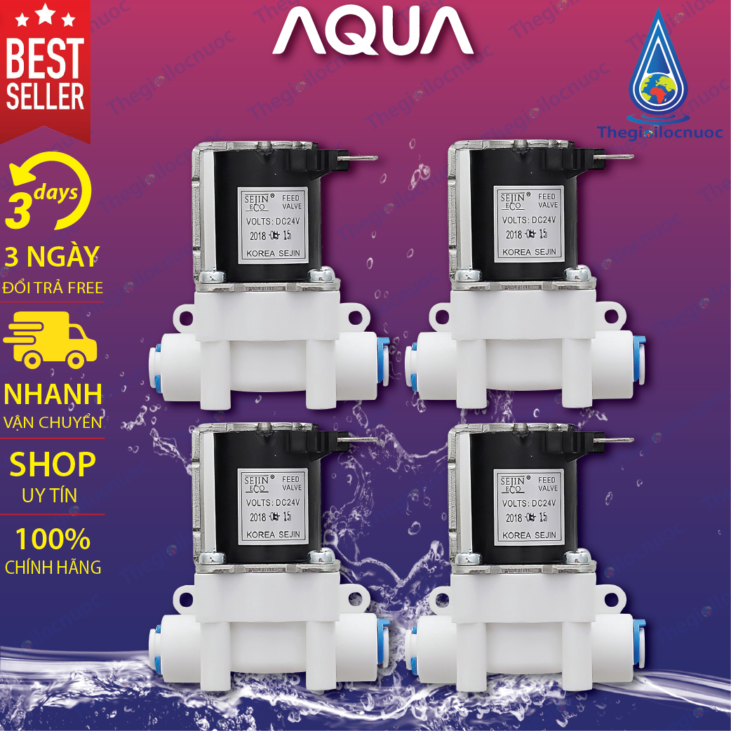 Van điện từ 24V máy lọc nước RO nối nhanh