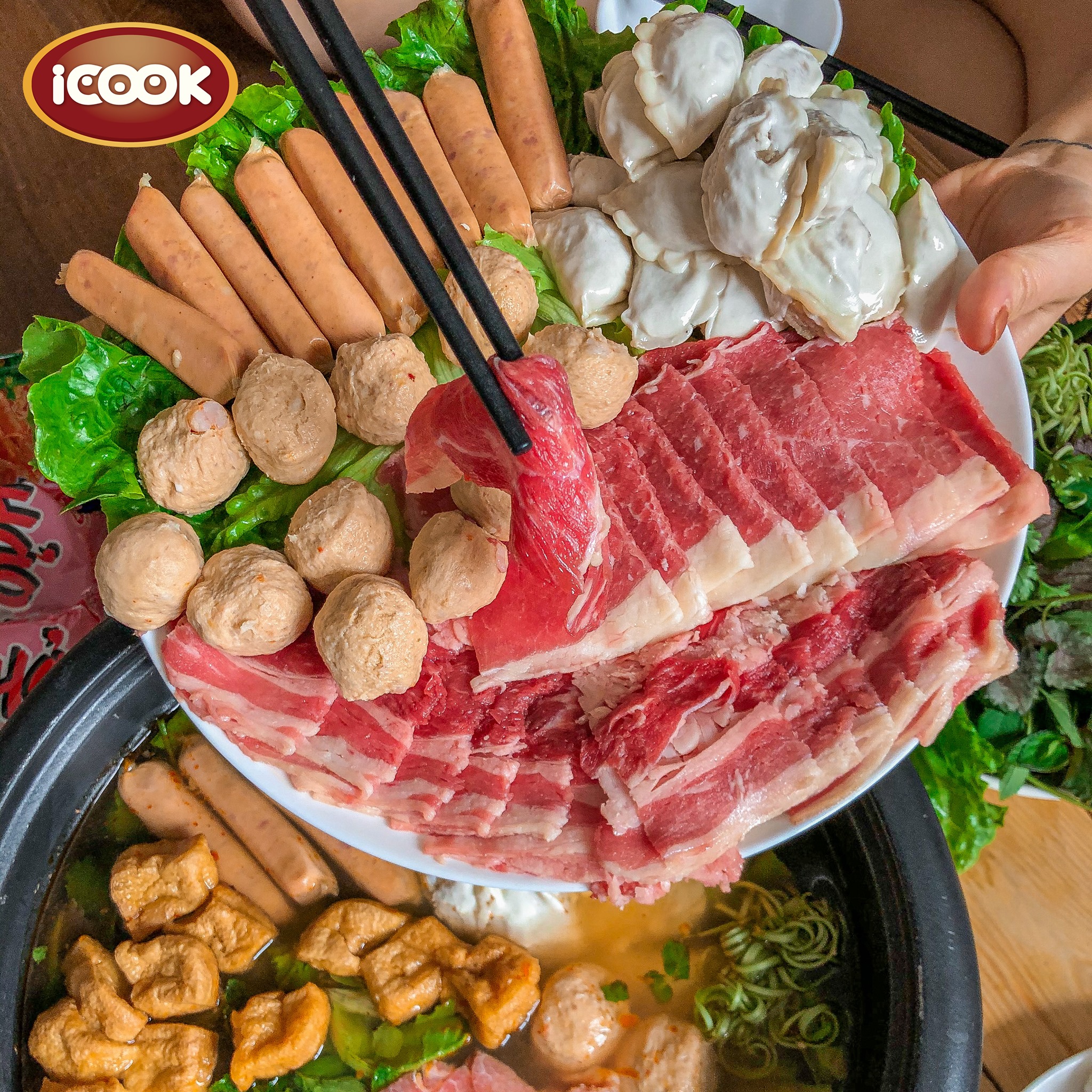 [Chỉ giao HN] Ba chỉ bò Mỹ bào Kichi- Kichi 300gr