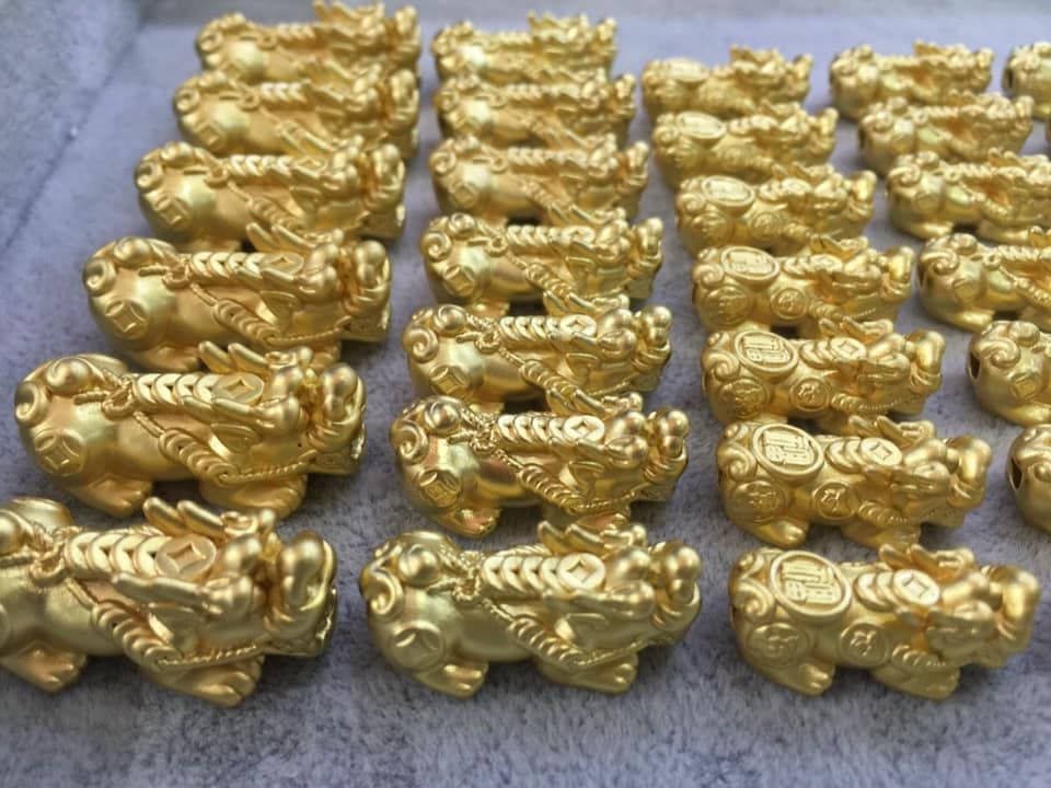 Tỳ hưu bạc si vàng cao cấp