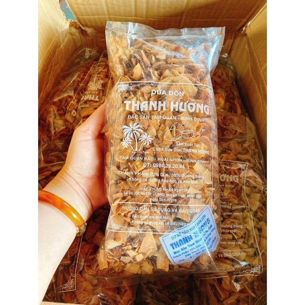 Dừa sấy khô giòn 500Gr