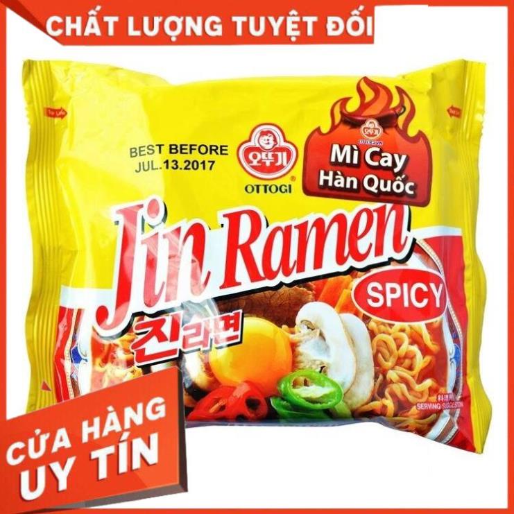 (DEAL XỊN- GIÁ RẺ) New -  Thùng 20 gói mì Jin Ramen cay Ottogi 120g