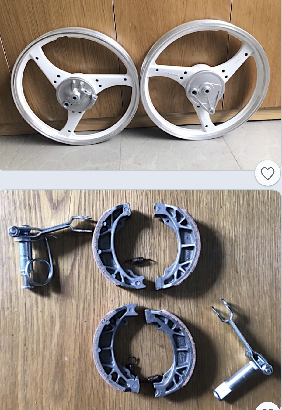 Dream Wave 3D Cast Rims (Mechanical Brakes)