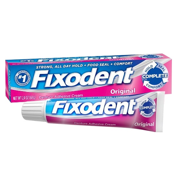 Keo dán hàm răng giả Fixodent 68gr