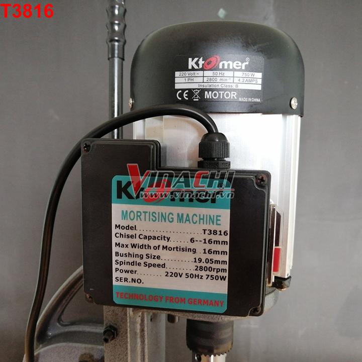 MÁY ĐỤC MỘNG GỖ KTOMER T3816