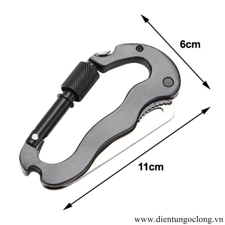 Móc Khóa Đi Phượt Đa Năng 5in1