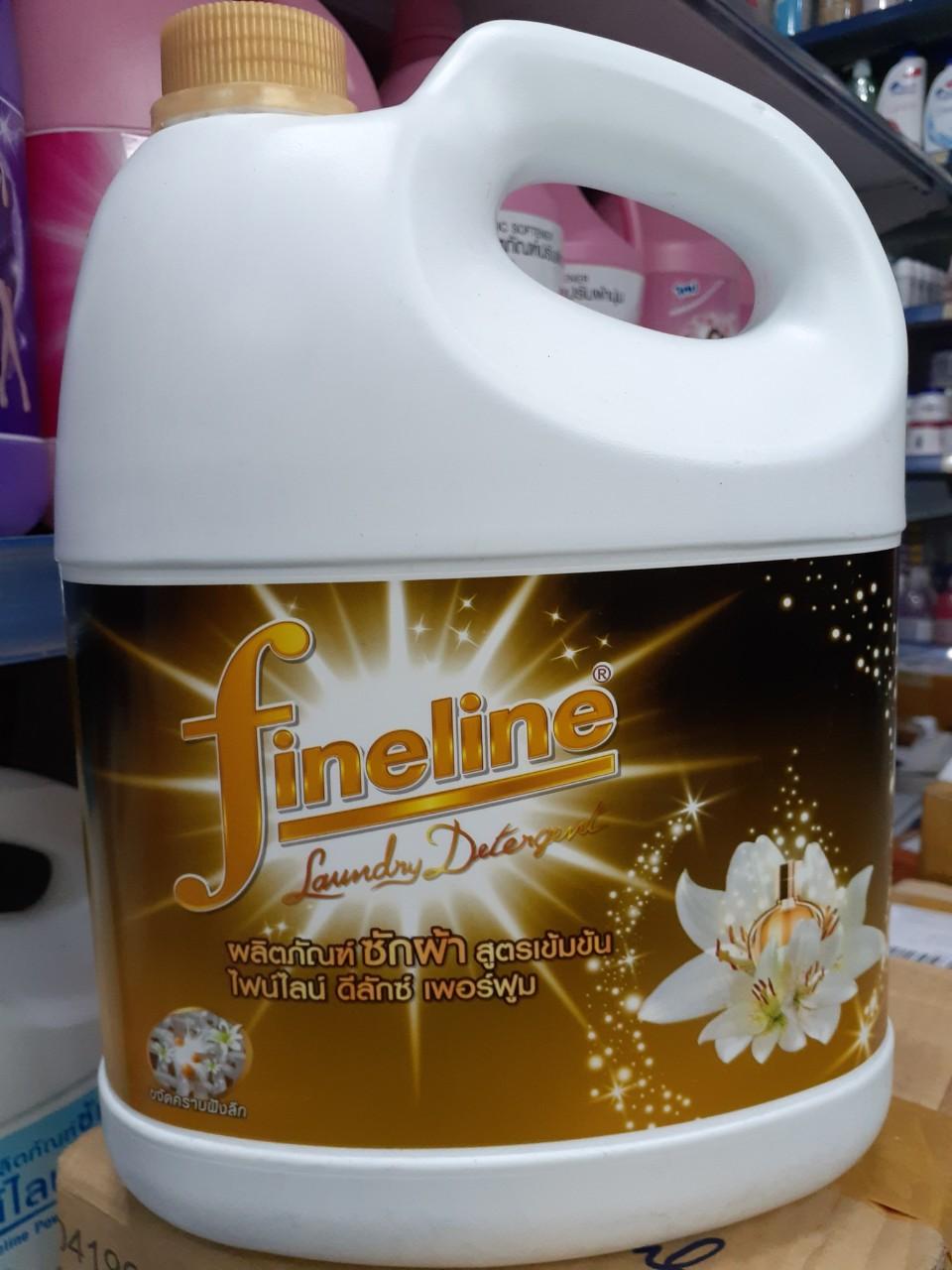 [HCM]Nước Giặt Xả Fineline [ Màu Vàng Đen] 3000ml Thái Lan