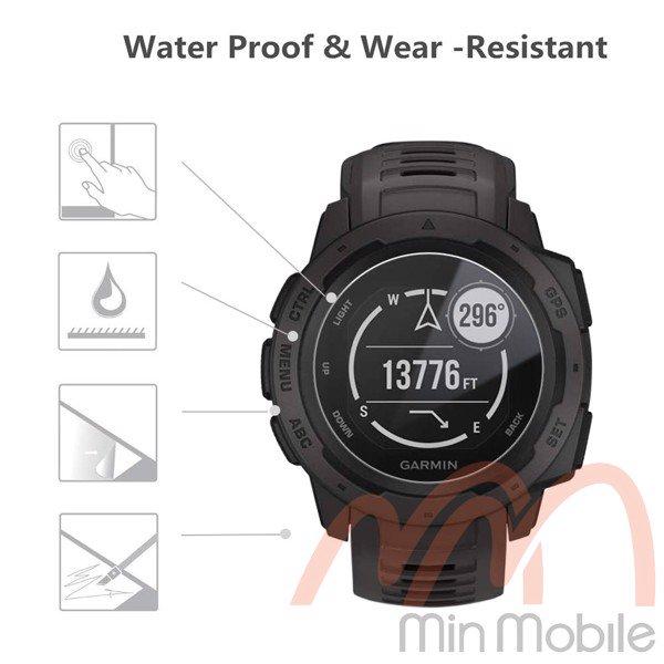 Kính cường lực đồng hồ Garmin Instinct