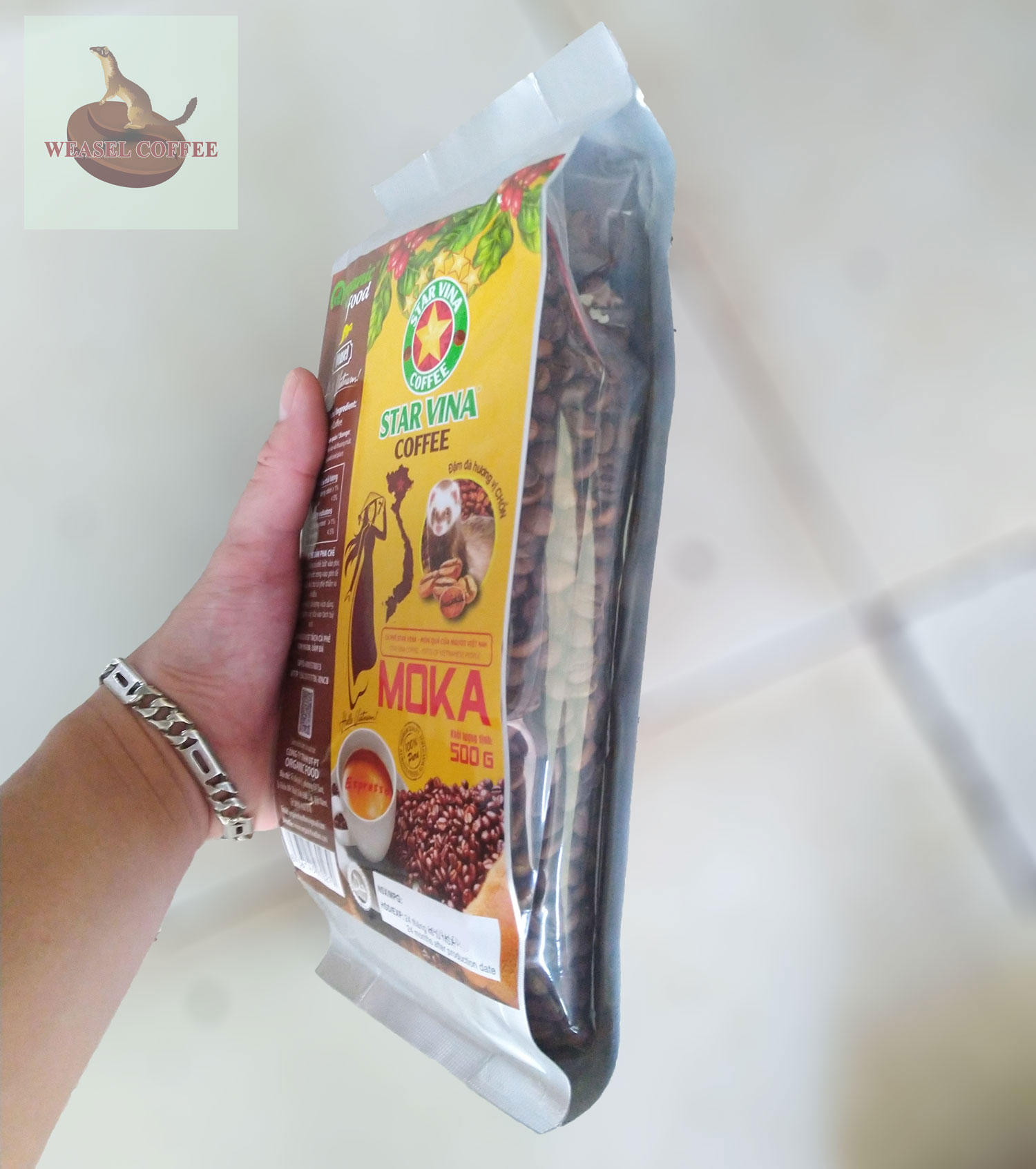 Combo of 2 Bags (1kg of Beans) - Mink Fragrance Moka Coffee