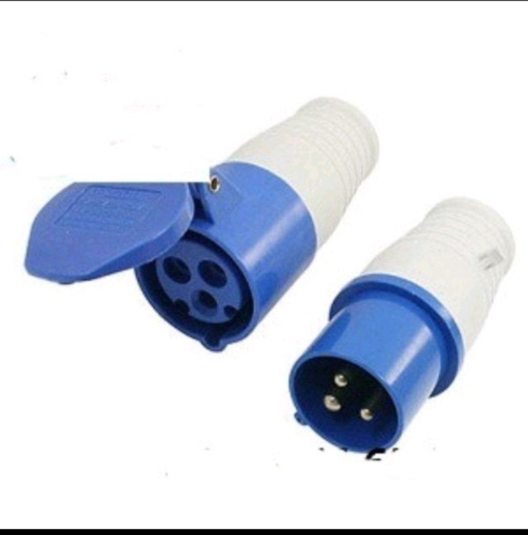 Phích Cắm Ổ Cắm Công Nghiệp 1 Pha 3