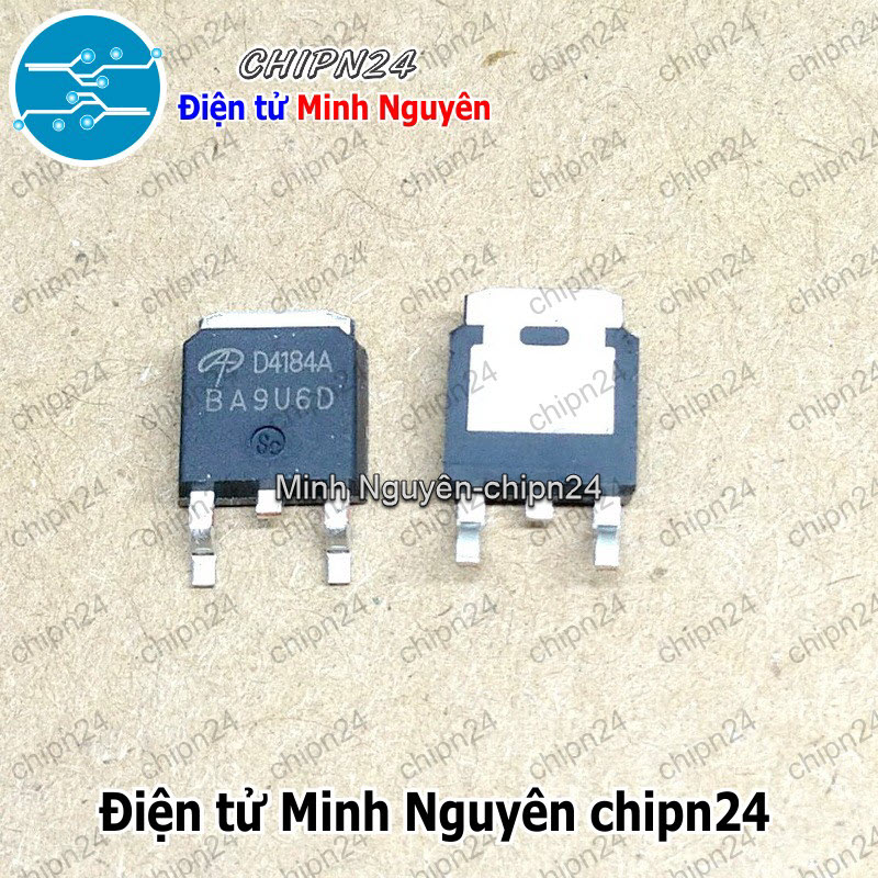 [2 con] (SOP) Mosfet Dán AOD4184 TO-252 Hàng Tốt 50A 40V Kênh N (SMD) (D4184 4184) - HH005794