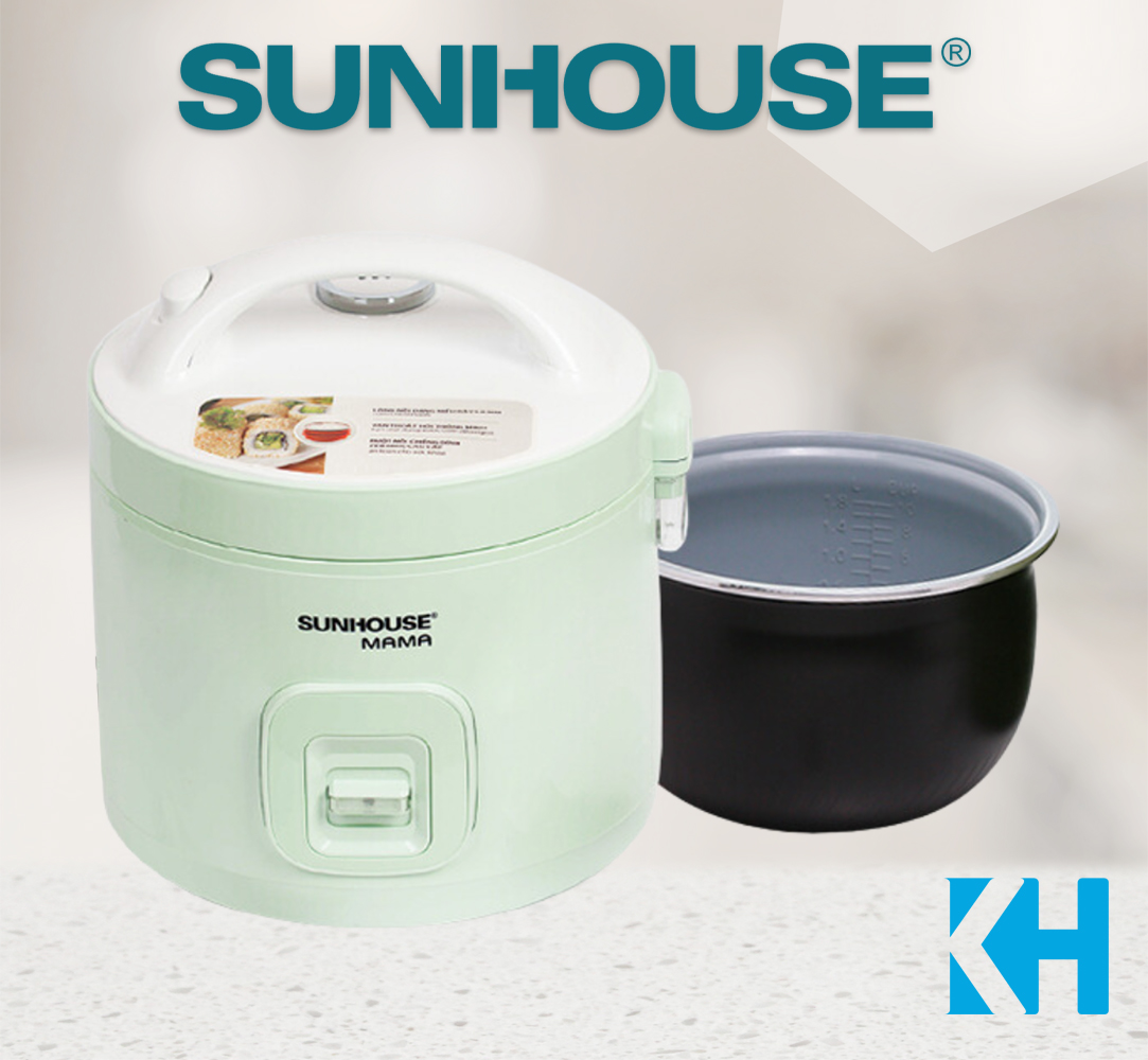 Nồi cơm điện 1.2L SUNHOUSE MAMA SHD8265B