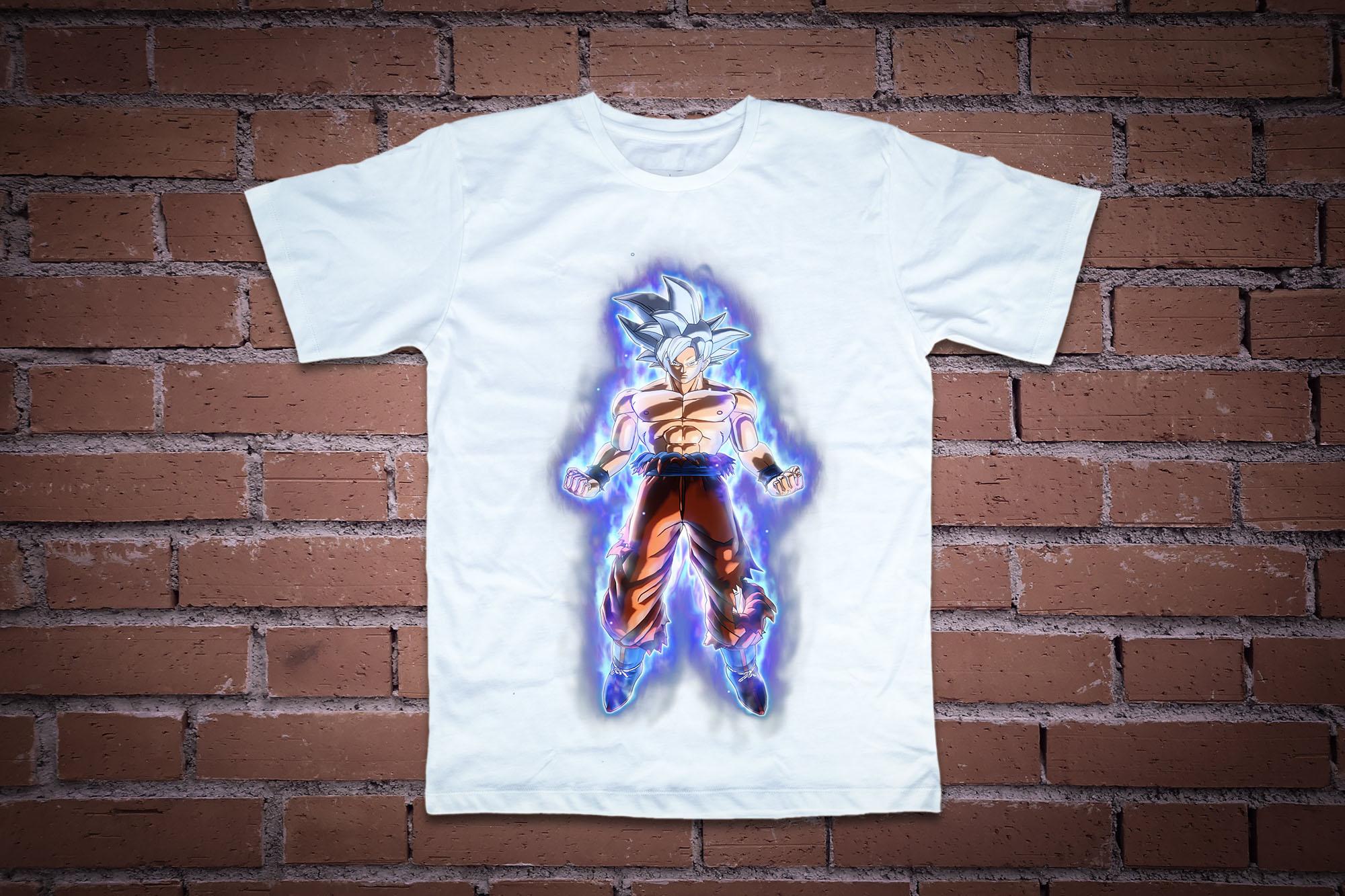 Áo thun in hình Goku vô cực