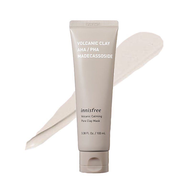 Sample [Gói 3ml] Mặt Nạ Đất Sét Innisfree Volcanic Calming Pore Clay Mák AHA PHA
